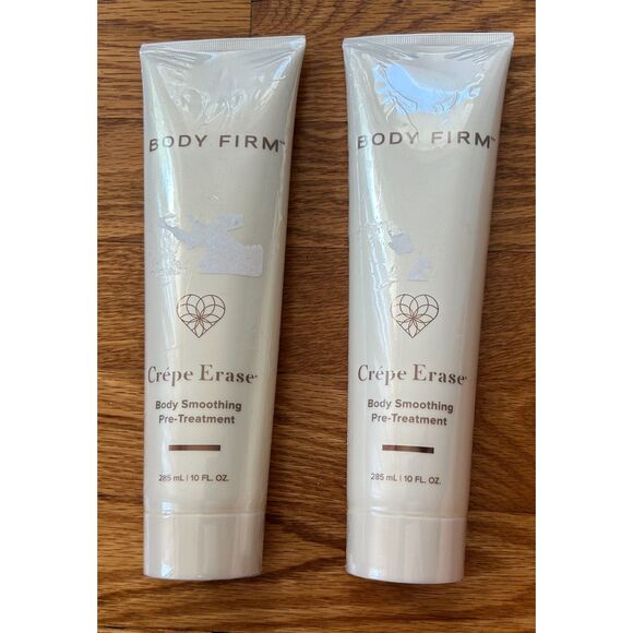 2 Body Firm Crepe Erase Body Smoothing Pre-Treatment TruFirm 10 Oz. New & Sealed